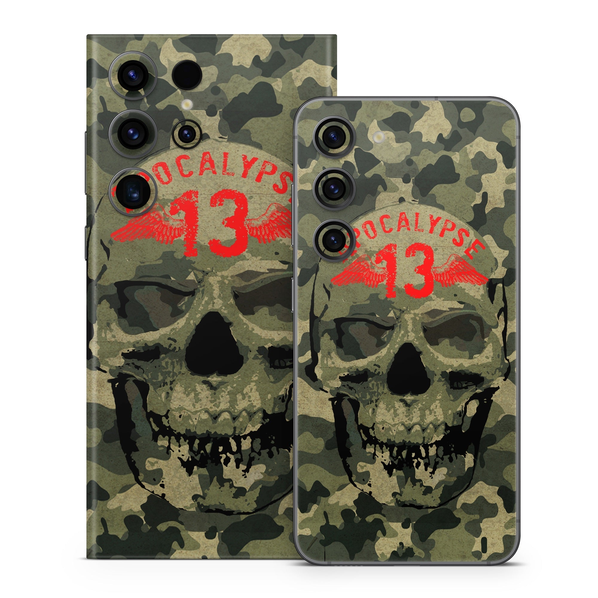 Camo Skull - Samsung Galaxy S23 Skin
