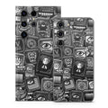 Distraction Tactic B&W - Samsung Galaxy S23 Skin