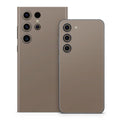 Solid State Flat Dark Earth - Samsung Galaxy S23 Skin