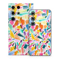 Watercolor Colorful Brushstrokes - Samsung Galaxy S23 Skin