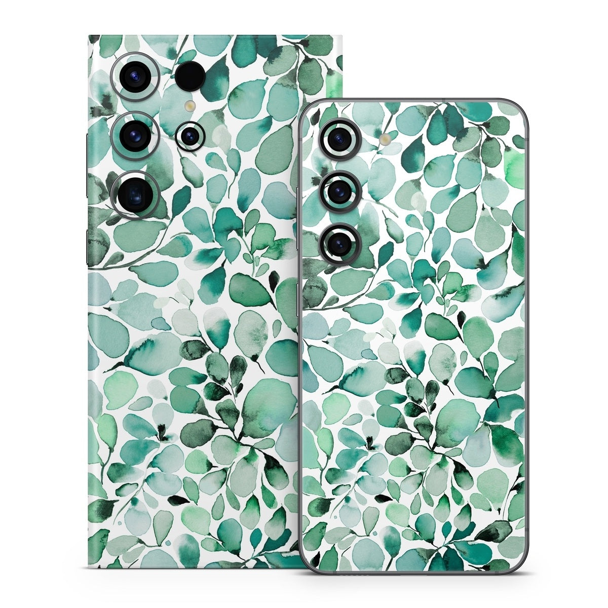 Watercolor Eucalyptus Leaves - Samsung Galaxy S23 Skin