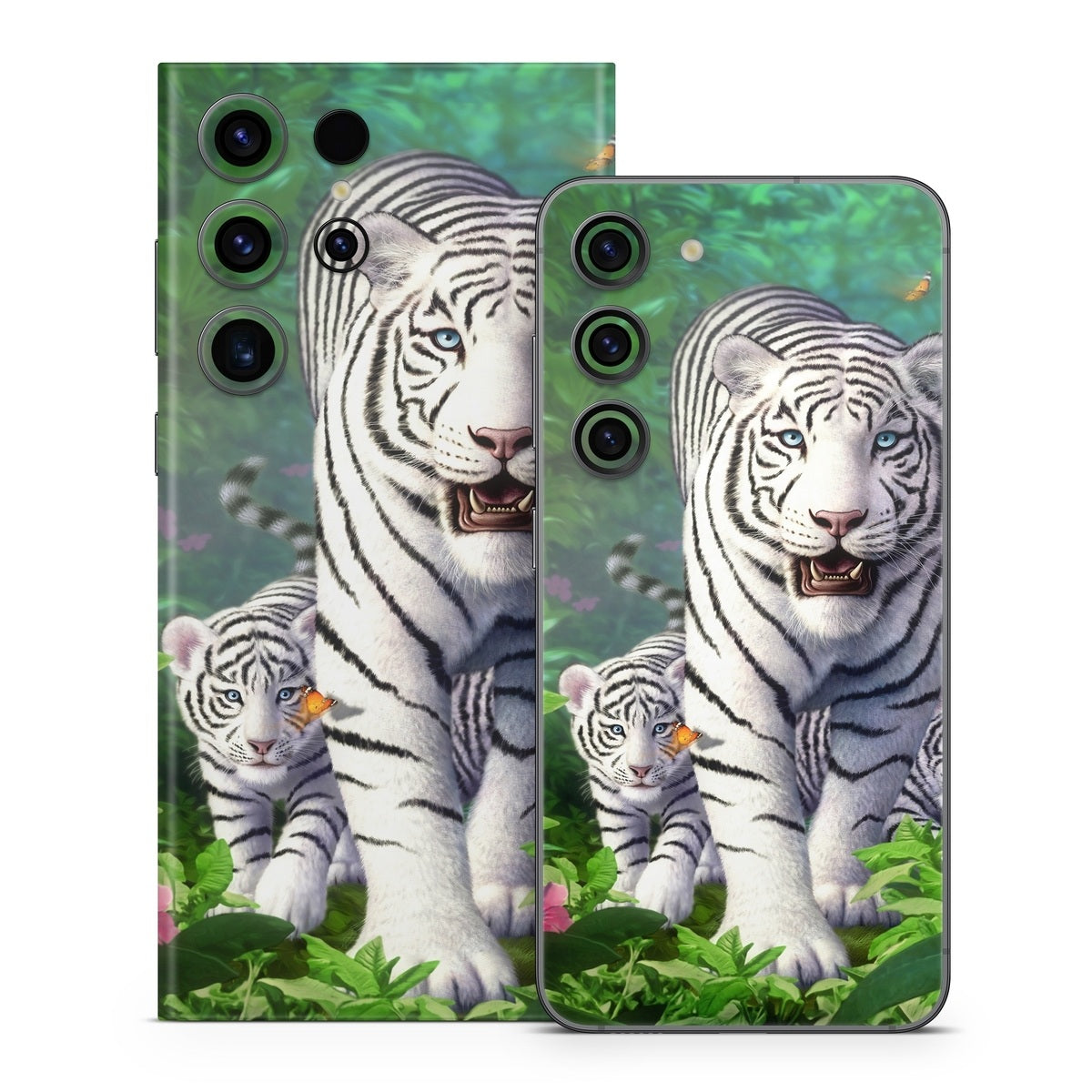 White Tigers - Samsung Galaxy S23 Skin