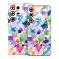 Watercolor Crystals and Gems - Samsung Galaxy S24 Skin