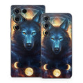 Dreamcatcher Wolf - Samsung Galaxy S25 Skin