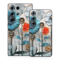 Steampunk Flowers - Samsung Galaxy S25 Skin