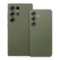 Solid State Olive Drab - Samsung Galaxy S25 Skin