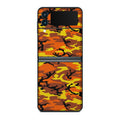 Orange Camo - Samsung Galaxy Z Flip 3 Skin