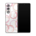 Pink Circles - Samsung Galaxy Z Fold5 Skin