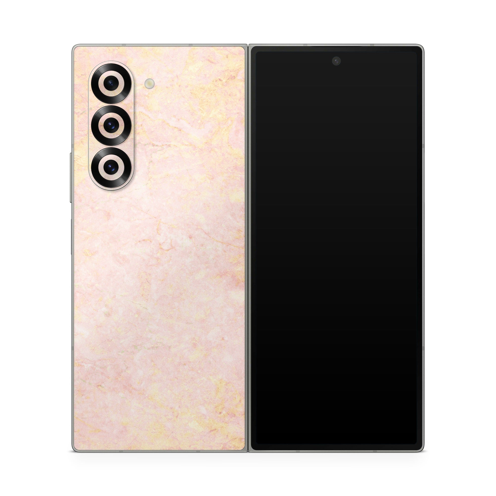 Rose Gold Marble - Samsung Galaxy Z Fold6 Skin