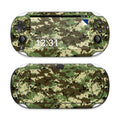 Digital Woodland Camo - Sony PS Vita Skin