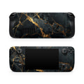 Repaired Black Marble - Valve Steam Deck Skin