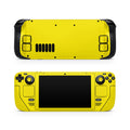 Solid State Yellow - Valve Steam Deck Skin
