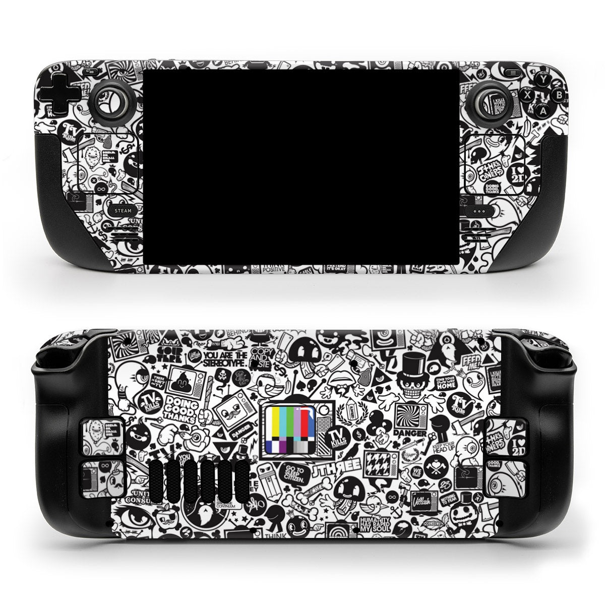 TV Kills Everything - Valve Steam Deck Skin