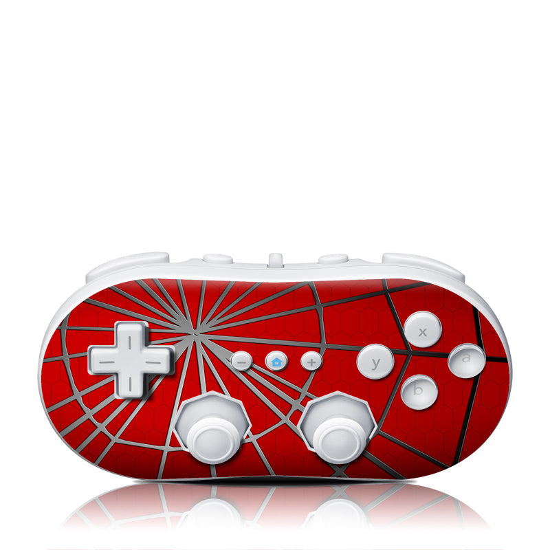 Webslinger - Nintendo Wii Classic Controller Skin