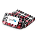 Red Plaid - Nintendo Wii U Skin
