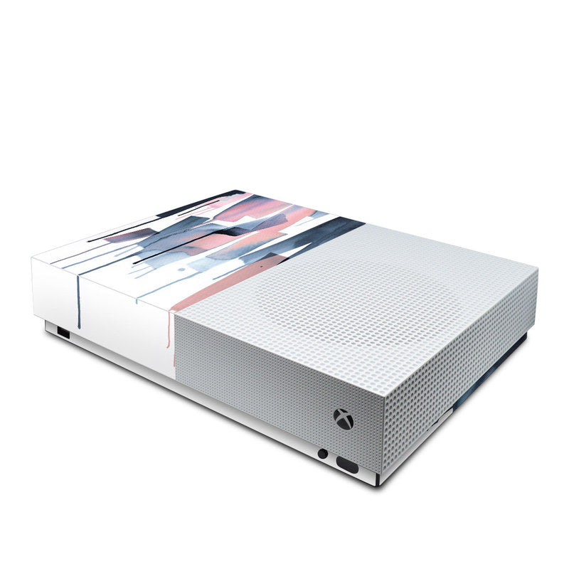 Watery Stripes - Microsoft Xbox One S All Digital Edition Skin