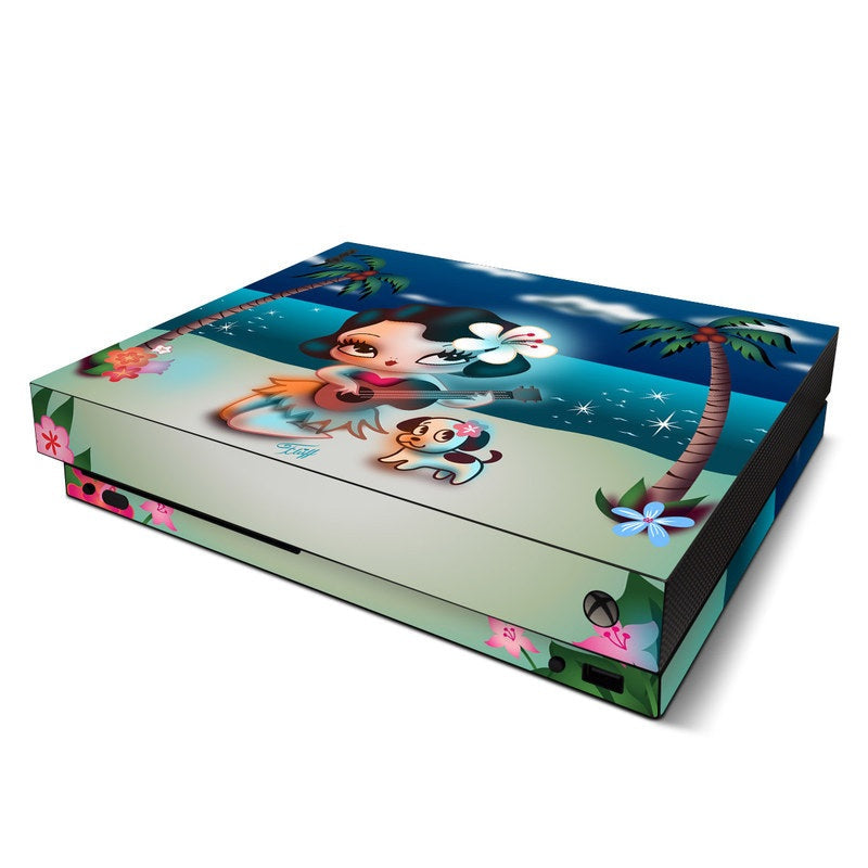 Hula Night - Microsoft Xbox One X Skin