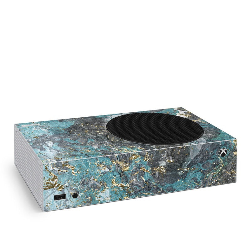 Gilded Glacier Marble - Microsoft Xbox Series S Skin